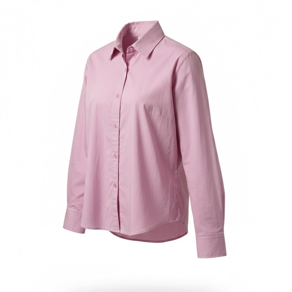 Liz Claiborne Light Pink Stretch Shirt